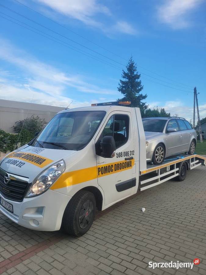 Pomoc drogowa transport autolaweta Transport specjalistyczny opolskie Głubczyce