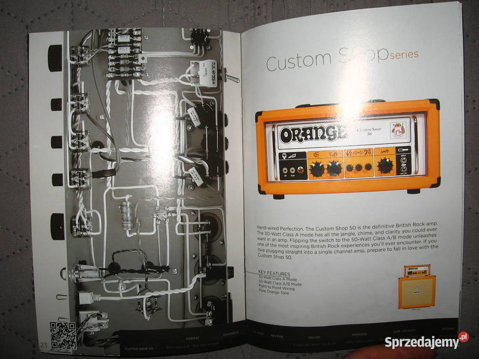 Orange Amps Guitar Amplifiers 2014 catalog Kępice sprzedam