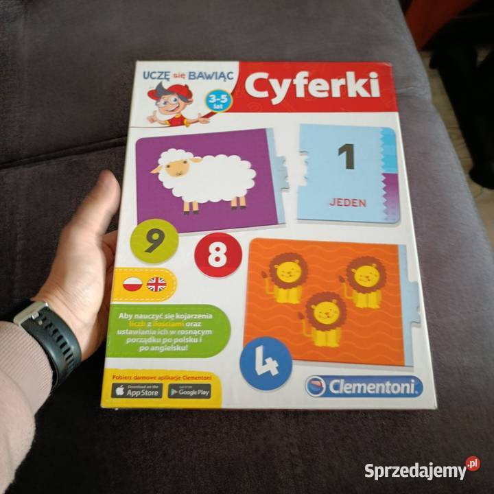 gra edukacyjna Clementoni z serii Uczę się Poznań
