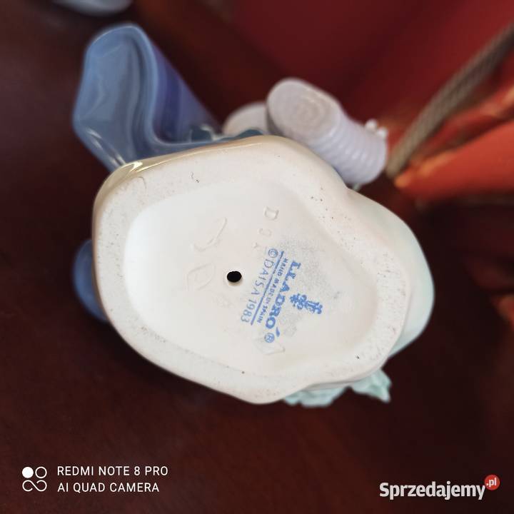 Lladro Figurka Daisa Z koszykiem piknikowym Hand Gdańsk sprzedam