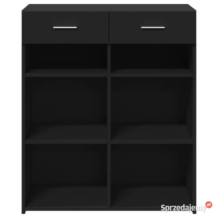 Szafka czarna 80x425x93 materiał drewnopochodny mazowieckie Warszawa