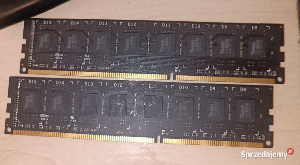 DDR3 1600mhz 16gb 2x8 Pamięci Warszawa sprzedam