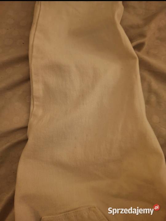 jeansy białe z zary Zabrze sprzedam