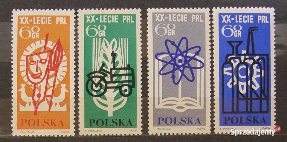 Znaczki pocztowePolskaZestaw 6 Łódź