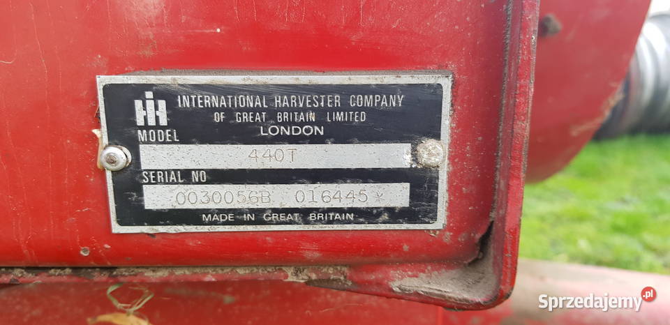 Prasa kostkująca INTERNATIONAL 440 Świniowice