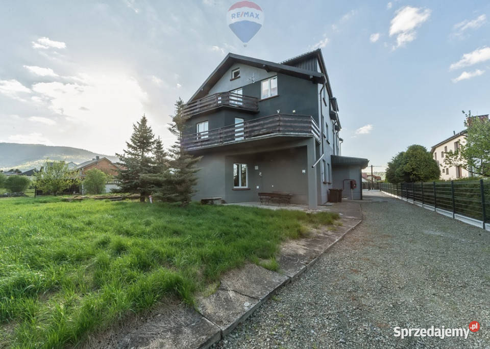 Pensjonat w Buczkowicach 6 apartamentów wolnostojący Buczkowice