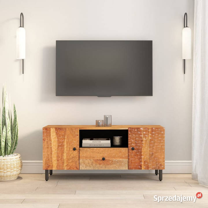Szafka pod telewizor 105x33x46 lite drewno Warszawa