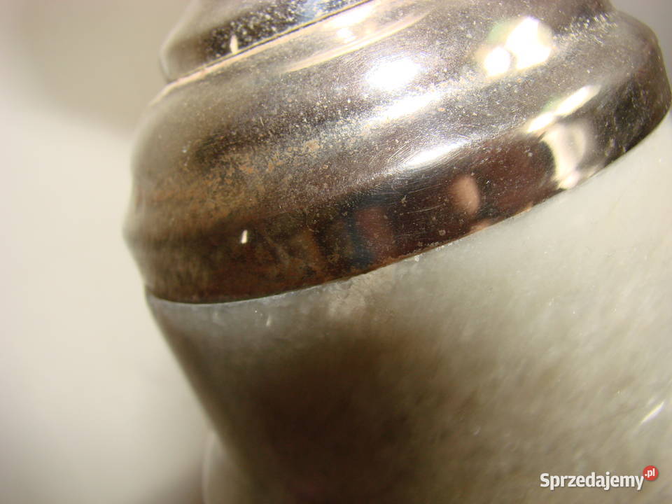 marmurowa podstawa starej lampy CCCP