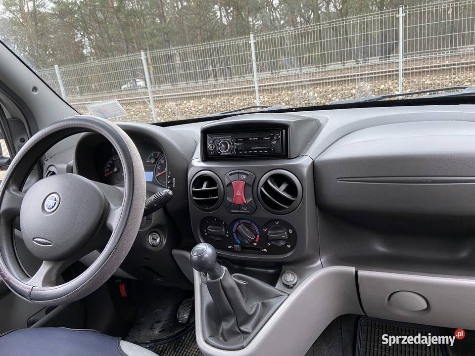 Fiat Doblo II 13 Multijet 7 osobowy immobilizer mazowieckie Warszawa