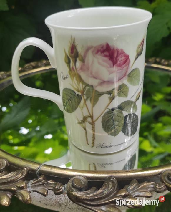 ROY KIRKHAM kubek porcelanowy 320ml REDOUTE ROSE łódzkie Pabianice sprzedam