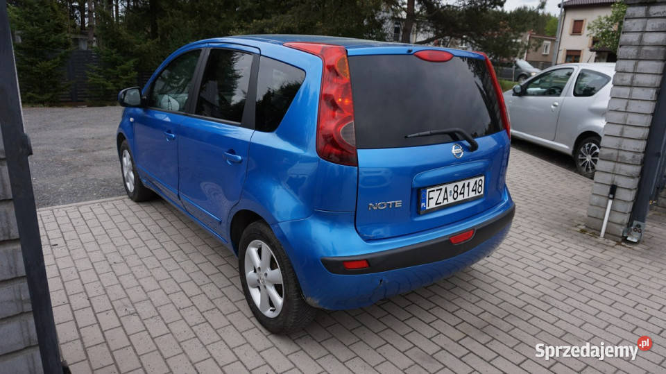 Nissan Note zarejestrowany ubezpieczony manualna lubuskie sprzedam