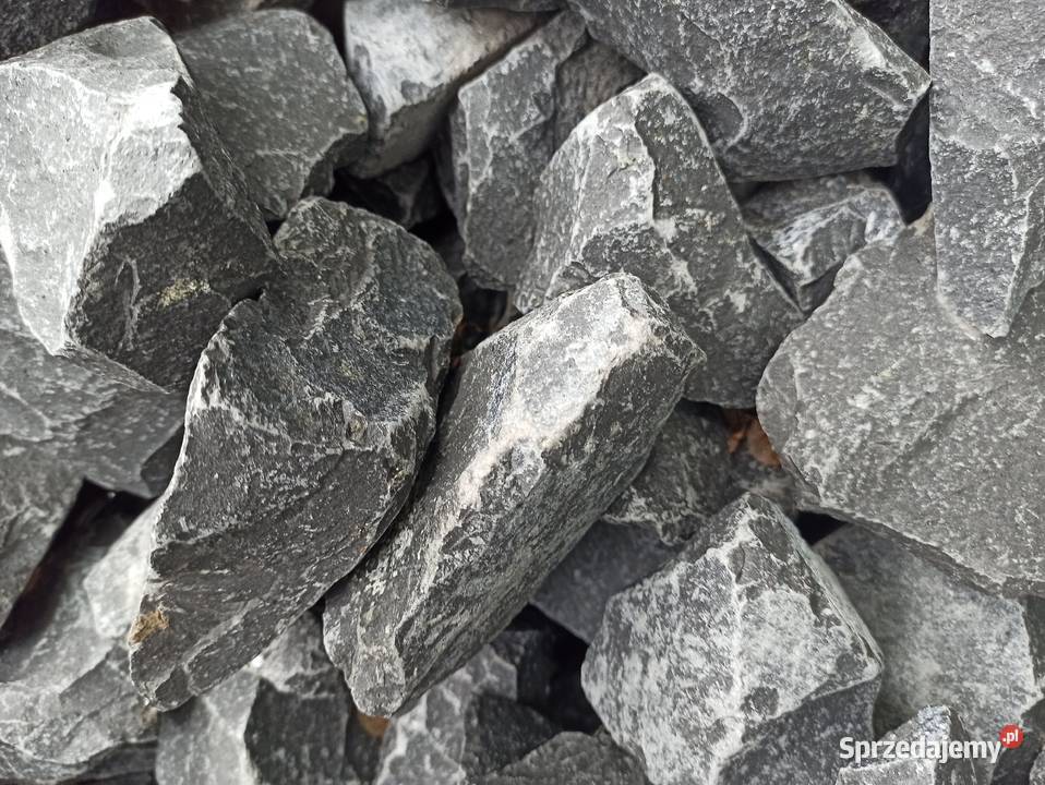 Kamień Czarny Gabion ogrodzenie Bazaltowy 40120 Kraków
