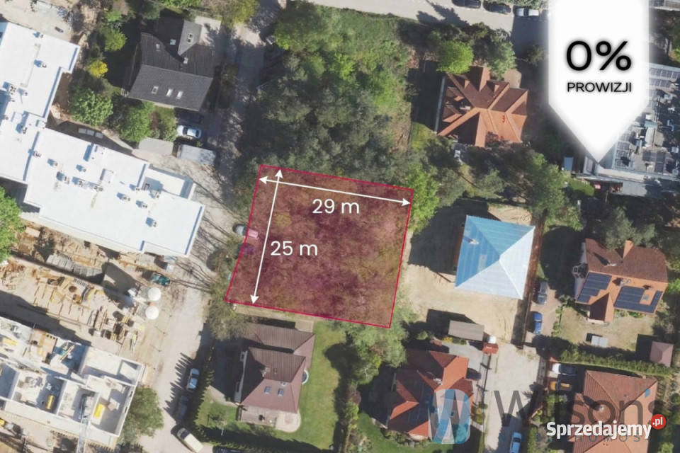 Sprzedaż gruntu Warszawa Zbytki 712m2 inwestycyjna