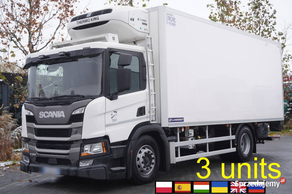 Scania P280 4x2 E6 Chłodnia Lamberet 16 EPAL Chłodnie Kraków