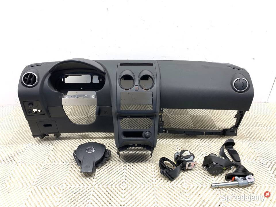 KOKPIT PODUSZKI PASY KOMPLET NISSAN QASHQAI J10 podkarpackie sprzedam