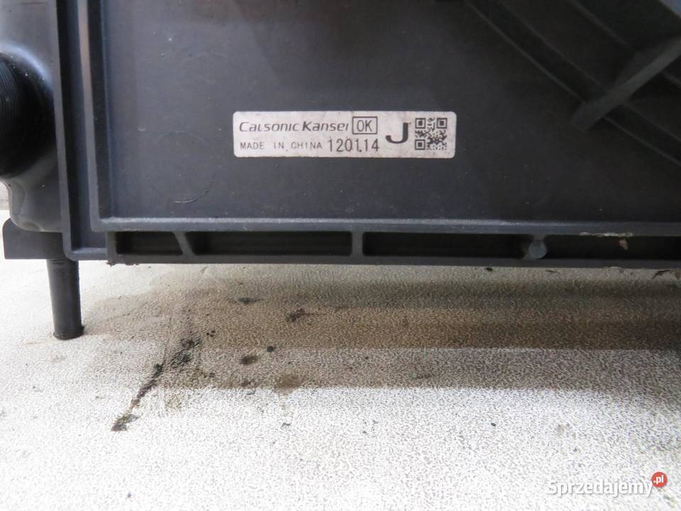 CHŁODNICE KOMPLET CHŁODNIC JUKE F15 15 DCI sprzedam