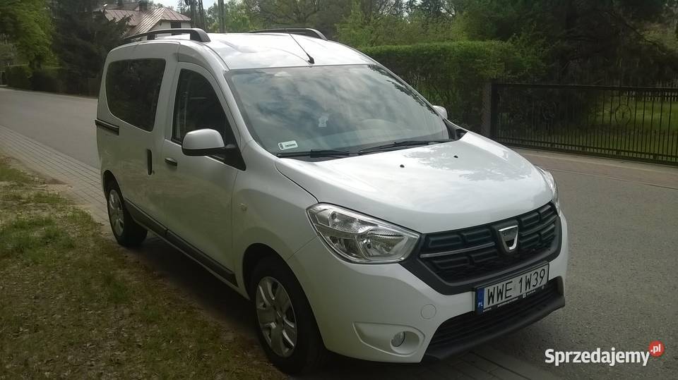 Dacia Dokker 16 GAZ LPG Salon polska 5osobowy elektryczne szyby mazowieckie Węgrów