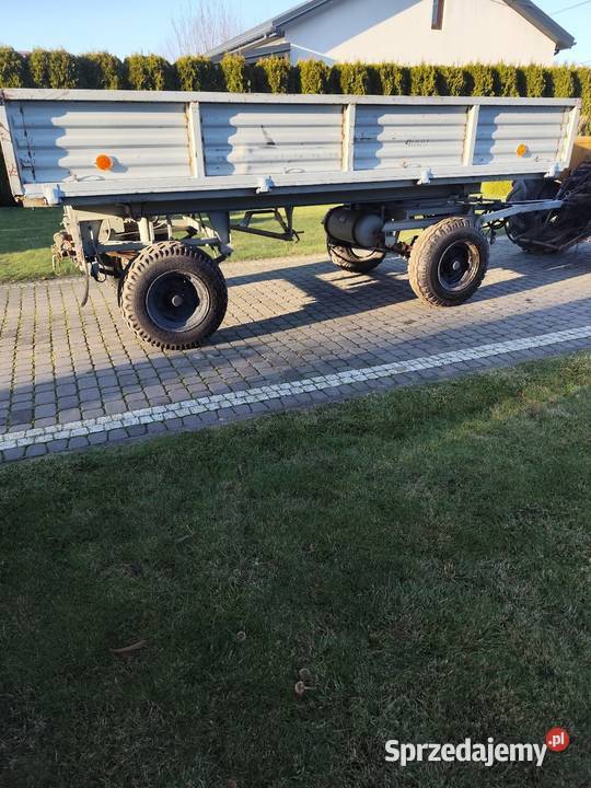 Przyczepa wywrotka d732 oryginał łódzkie Głowno