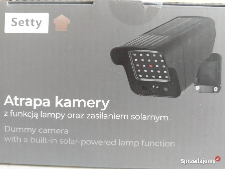 NAJTANIEJ Atrapa Kamery z Funkcją Lampy LED Zabrze