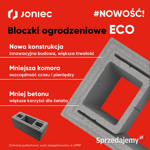 Nowoczesny bloczek na ogrodzenie Joniec Roma Stalowa Wola