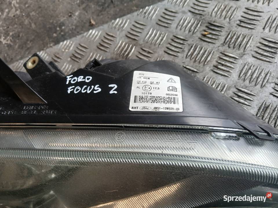 Lampa prawa przednia Ford Focus mk2 EU małopolskie Radłów