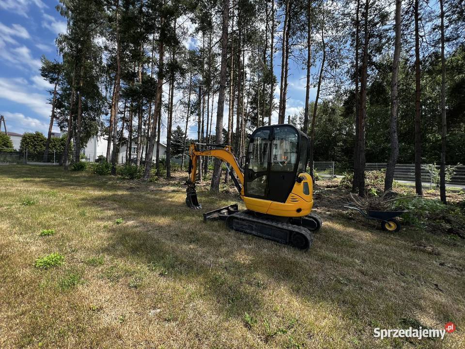 Usługi Minikoparką Koparką 25T Prace ziemne Łódź Wykopy, roboty ziemne