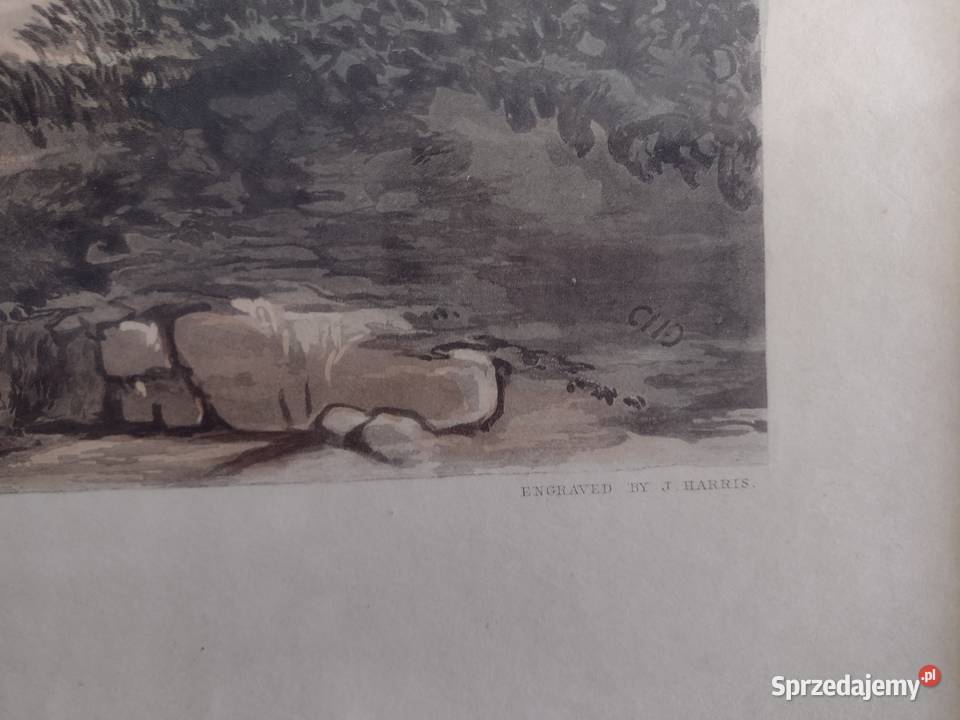 Litografia szkłem Foress Sporting Traps Going to Toruń