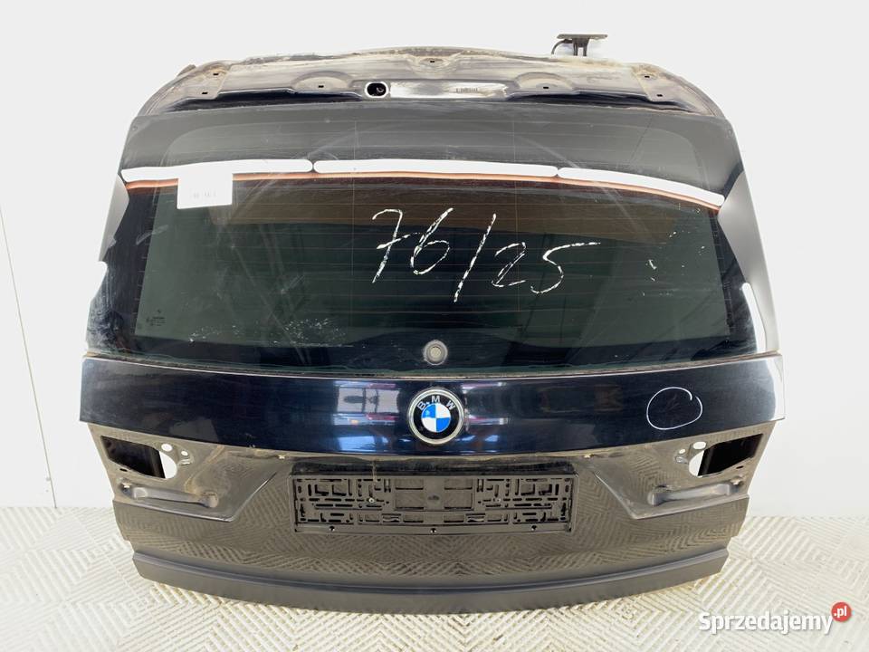 KLAPA TYŁ BMW E83 SUV 0311 CZARNY TYLNA
