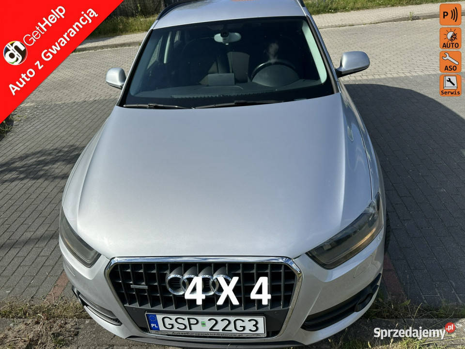 Audi Q3 Benzyna Quattro zadbany niski przebieg Q3 pomorskie Wejherowo