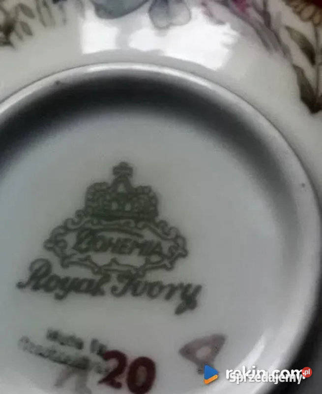 Filiżanka do herbaty z talerzykiem deserowym Gdańsk