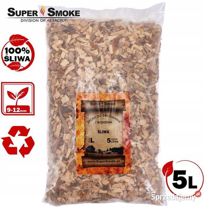 Zrębki Wędzarnicze Super Smoke ŚLIWA KL10 912mm Pozostałe podlaskie