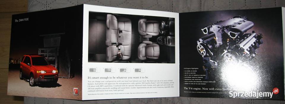 Saturn 2004 Ion L300 Vue prospekt katalog pomorskie Kępice