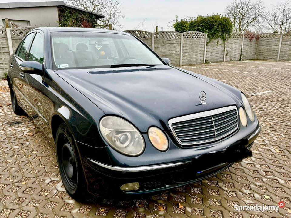 Mercedes W211 22 CDI 150 Zarejestrowany czujnik deszczu Róża sprzedam