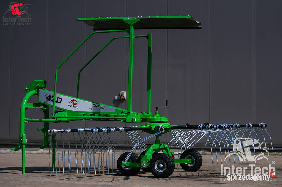 ZGRABIARKA ZK T420 GREEN 1 KARULEZOWA Model nieuszkodzony Rzędziany