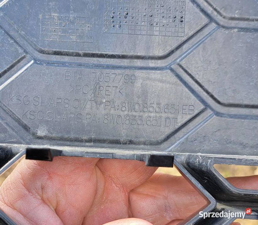 Grill Atrapa chłodnicy Audi A4 B9 Lift SLine