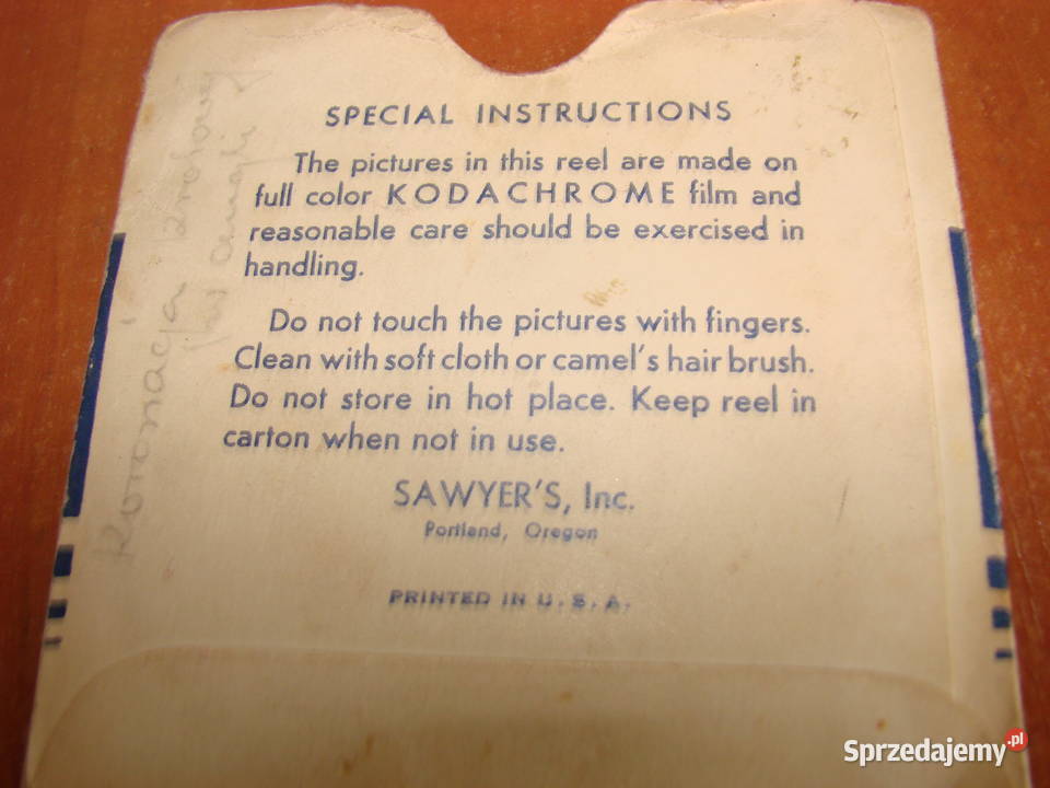 ViewMaster karta Koronacja Elżbiety II 1953r Pruszcz Gdański sprzedam