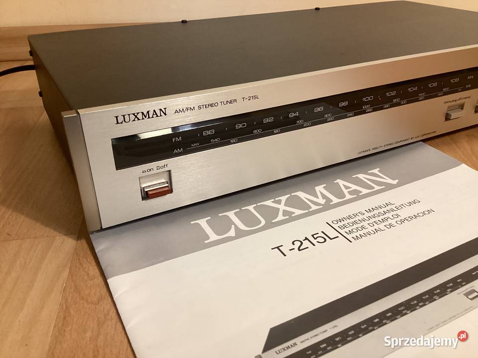 Tuner Radio Odbiornik LUXMAN T215L ŁADNY sprawny