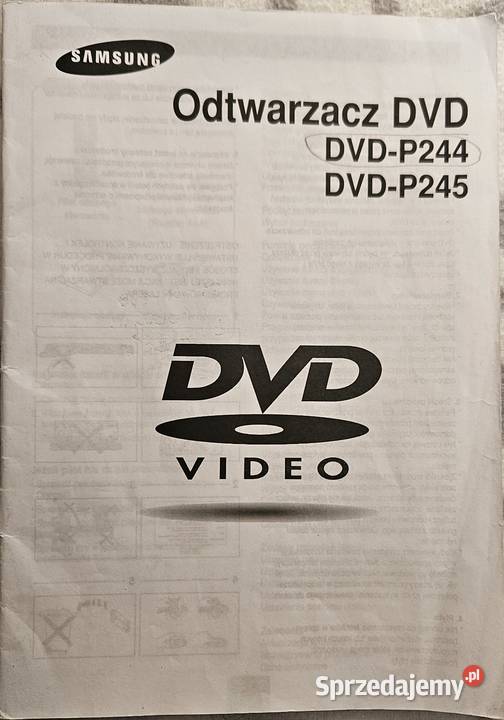 DVDP244 Samsung DVD i Blu-ray małopolskie Kraków sprzedam