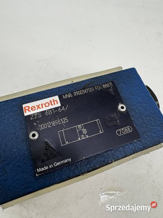 Rexroth R900347501 Z2S6B164 Zawór zwrotny Biznes i Przemysł Warszawa