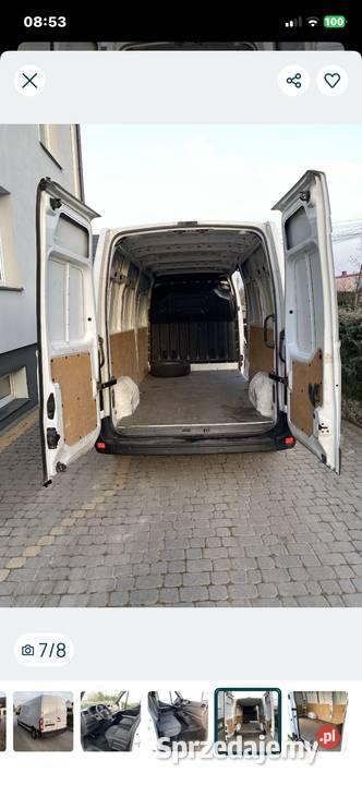 Opel Movano Master 23 Salon Polska nieuszkodzony Białystok