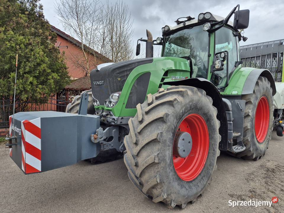 Fendt 936 Vario 55h obciążnik zaczepy opony nowe Zaczep dolny