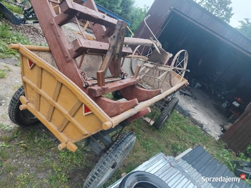 Woz konny kon małopolskie Łęka