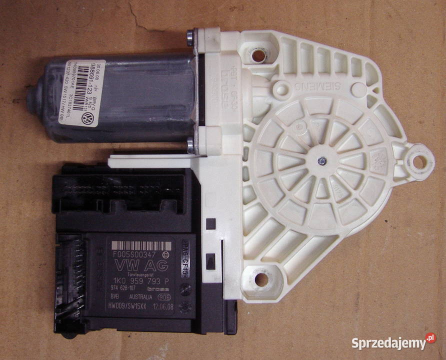 VW PASSAT B6 SILNICZEK SZYBY PRZOD LEWY osobowe sprzedam