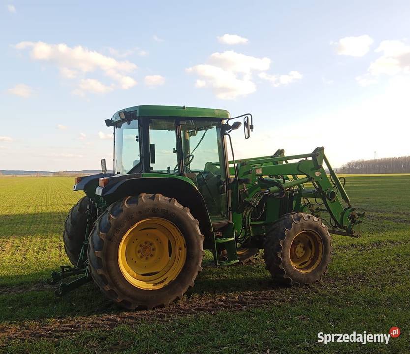 John Deere 6110SE z ładowaczem czołowym Jastrowie