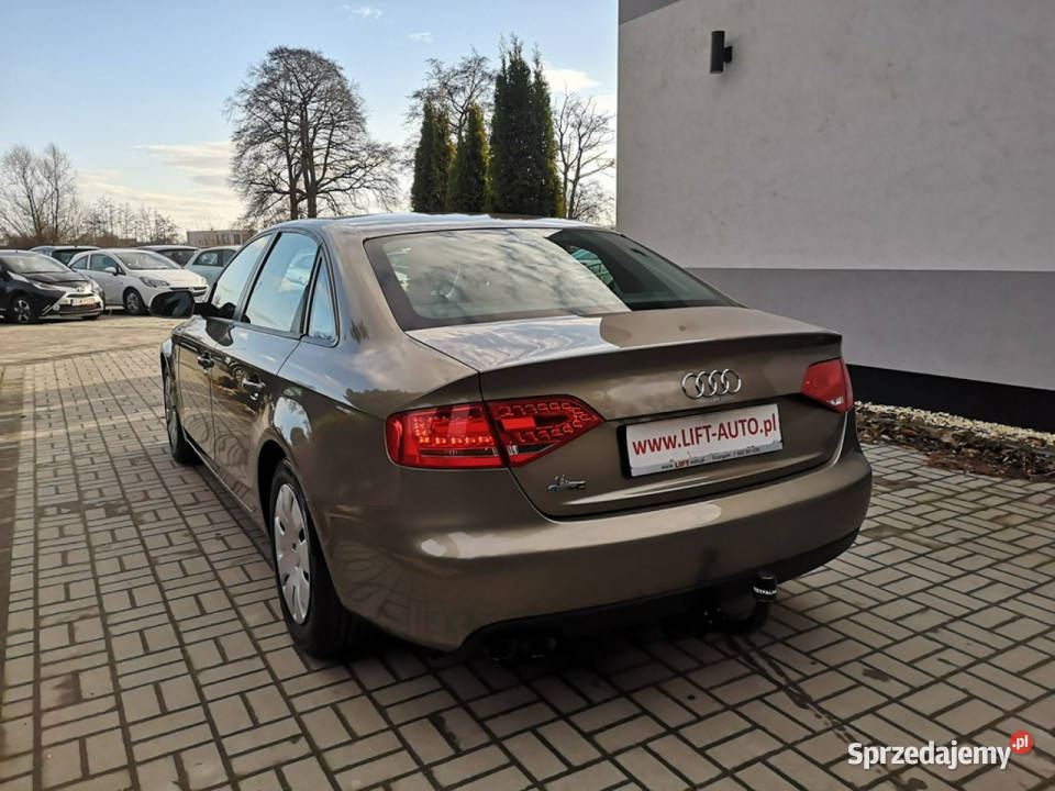 Audi A4 20TDI 136 Klimatr Tempomat Ledy LIFT Bi klimatyzacja Strzegom