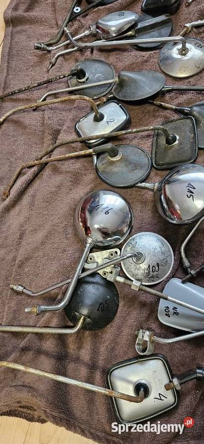 Oryginał lusterko WSK MZ Romet Komar NSU SHL WFM Barlinek