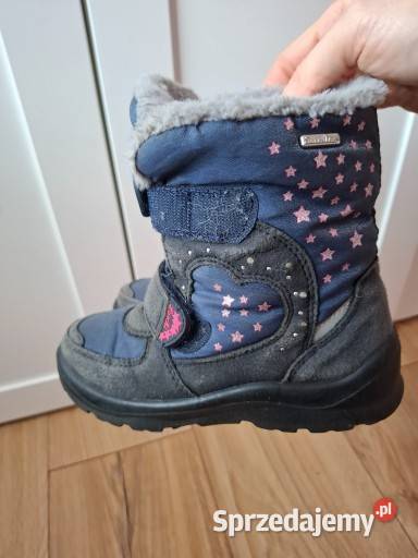 Śniegowce kozaki Lurchi świecące 29 wodoodporne Wąbrzeźno sprzedam