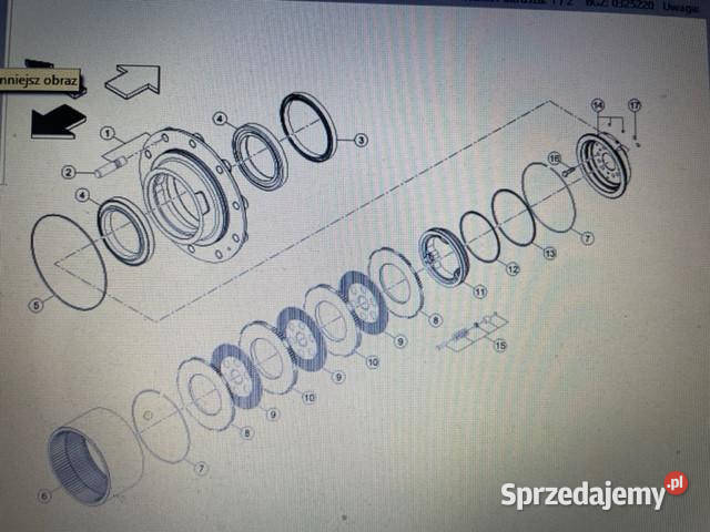 Carraro 2555s części Jastrzębniki