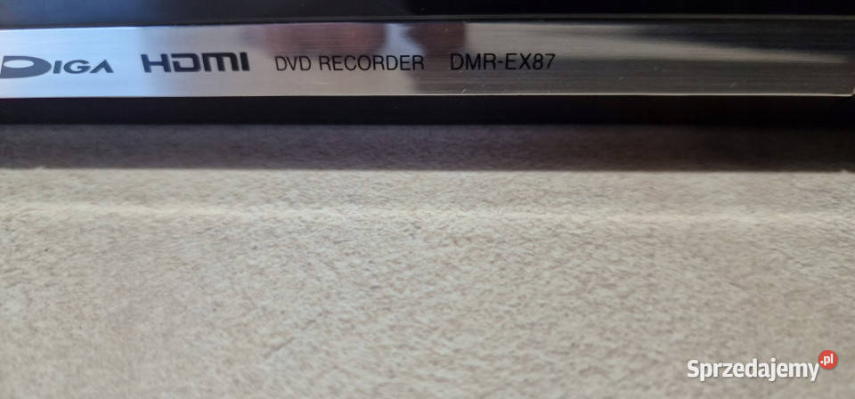 PANASONIC DMREX87 DMR EX 87 Nagrywarka DVD HDD Międzychód