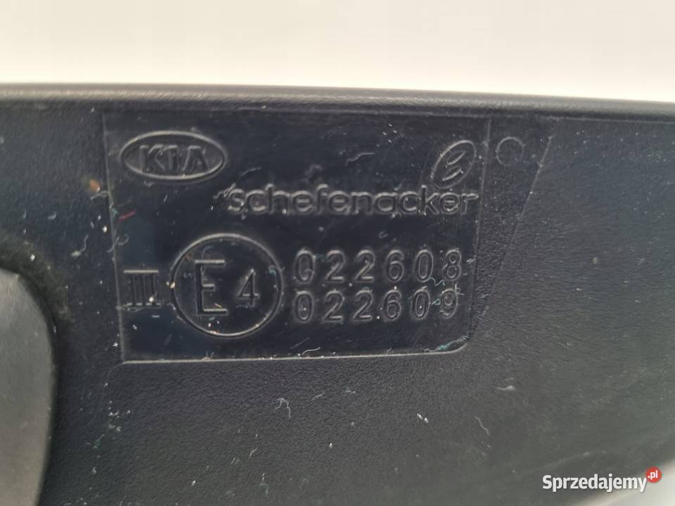 LUSTERKO Kia Ceed I 0609r PRAWE PASAŻERA 7 Pin Rudka